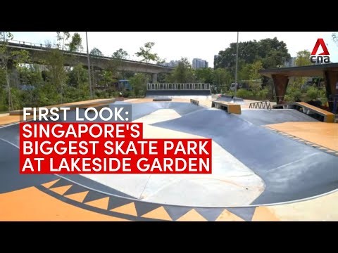 Singapore’s biggest skate park opens in Lakeside Garden