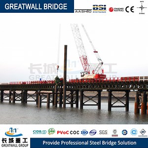 [Hot Item] Fast Assembled Manufacturer Emerging Bailey Type Platform Bridge for Sale