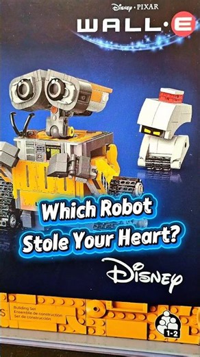 LEGO WALL-E & EVE Display Set | Disney Pixar Collectible #lego #walldisney