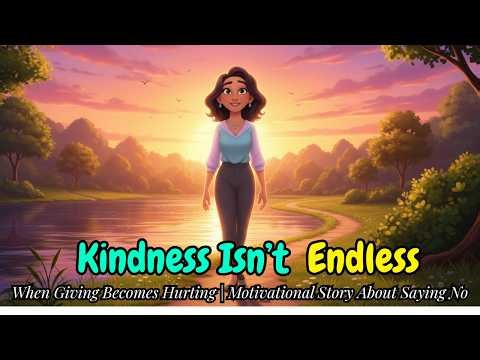 How Kindness Can Hurt You | Motivational Story About Saying No | the story lamp