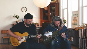 “13 Question Method” is a Chuck Berry song and also track 4 on Ry Cooder’s “Get Rhythm”, but we knew our Dad’s version first. Here’s us hinting at it with a nod to Chuck, Ry, and the ol’ man. | The Bros. Landreth