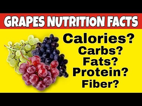 ✅Nutrition Facts of Grapes || Health Benefits of Grapes