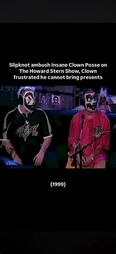 Slipknot funny interview clip — Howard Stern moments