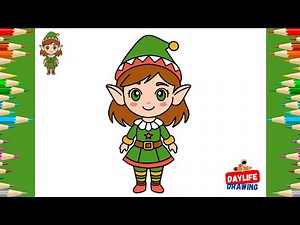 How to Draw an Elf Girl | Easy Step-by-Step Tutorial
