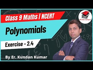 Exercise 2.4 (Q.No. 6 - 8) | NCERT Class 9 Maths | Polynomials Class 9 Maths Chapter 2 Solutions