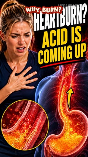 What Happens During Heartburn? 🔥 #medicalfacts #science #overcomeoverthinking #sciencefacts #facts