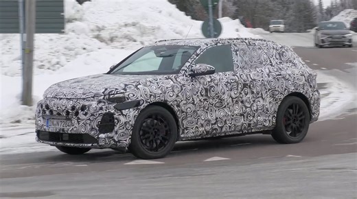 Throwback to the 2025 Audi SQ5 Prototype Testing On Snowy Roads In The Winter