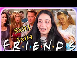 FRIENDS Season 5 Episodes 3&4| First time watching +Me Shipping Chandler & Monica | Fan Compilation