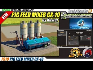 FS19 | GlobalCompany - Pig Feed Mixer GX-10 v1.0 by Kastor - review
