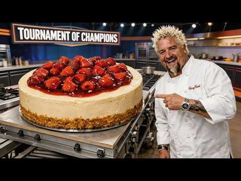 Inside the New York Cheesecake Factory: Guy Fieri’s Richest American Dessert (Full Process)