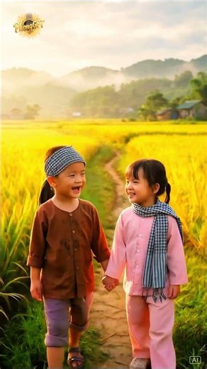 Tân cổ: Gánh Lúa - Song ca nhí dễ thương nhất.