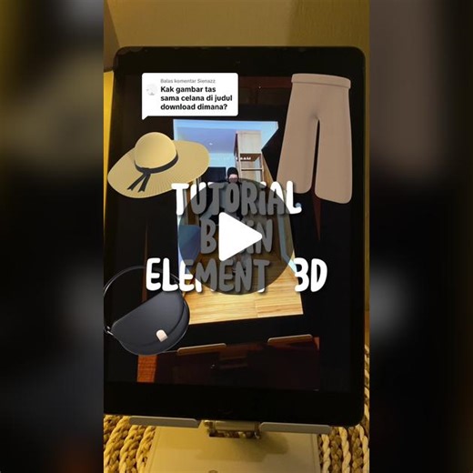 Tutorial Menambahkan Elemen 3D pada Video CapCut