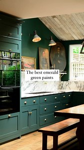 10K views · 94 reactions | Emerald green is our color of the month, heralding the lush return of spring. If you’re a fan then here’s a few of our favorite emerald green paints for you  . #homesandgardens #emeraldgreen #paint | Homes & Gardens Magazine | Facebook