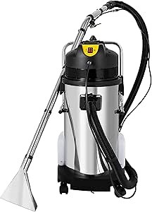 Commercial Carpet Cleaner 11 Gallon Carpet Cleaning Machine 1034W Car Detailing Carpet Cleaner Extractor Carpet Shampooer Sofa Curtains Steam Cleaning Vacuum Washing Cleaner Machine