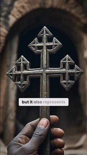 This African Cross Preserved Power and Identity #blackhistory #ancienthistory #blackhistorymonth