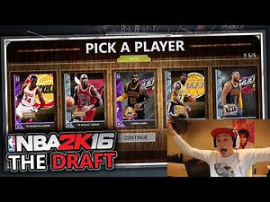 USING THE BEST TEAM DRAFT! - NBA 2K16 DRAFT!