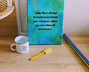 Fun Tissue Paper Bleeding Art Project [Video]