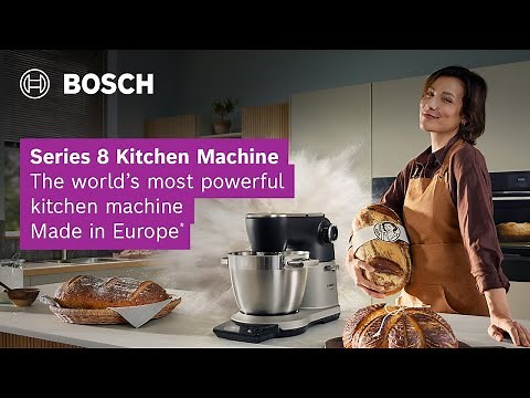 The new Series 8 Kitchen Machine | The world's most powerful kitchen machine Made in Europe*