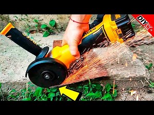 INGCO CAGLI1151 CORDLESS ANGLE GRINDER + TESTING @diyertools