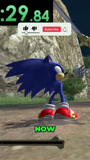 How Fast Can You Touch Fire in Sonic And The Black Knight #sonic#sonicthehedgehog