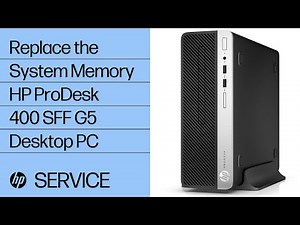 Replace the System Memory | HP ProDesk 400 SFF G5 Desktop PC | HP Support