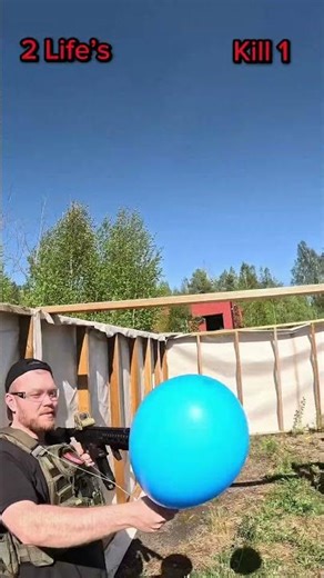 Quick Airsoft balloon battle