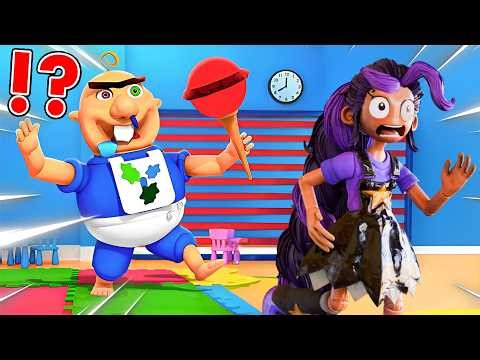 Lily Lovebraids Plays BABY BOBBY'S DAYCARE in Roblox (OBBY)