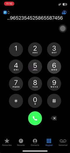 iPhone 12 Keypad