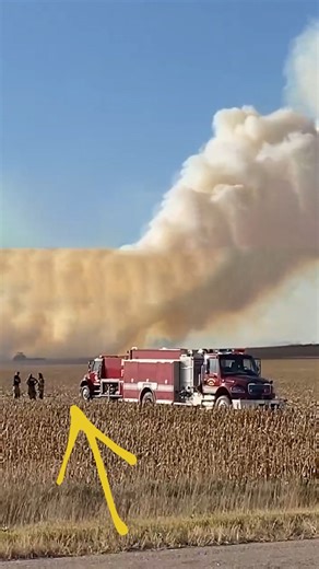 Race to stop a rapid field fire