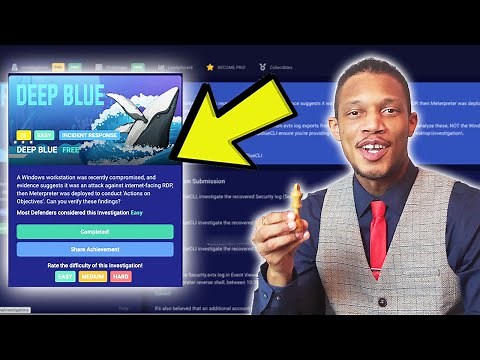 Solving The "Deep Blue" Investigation Lab! (Blue Team Labs Online Walkthrough)