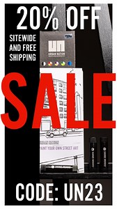 🎁 Ho ho ho! Our Christmas Sale has started! Get creative with the URBAN NATION Markers, specially made by @handmixed in Barcelona and discover more exiting gifts at our Online Shop https://shop.urban-nation.com/ Enter Code ✨UN23✨ and get 20% off on ALL PRODUCTS free shipping within the EU. The discount is valid until December 31, 2023. With every purchase you support the URBAN NATION project. 📹 | Videocredits: @tony_federico_official | URBAN NATION