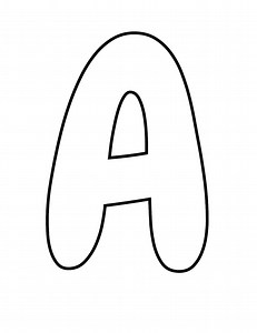 Large Bubble Alphabet ABC Uppercase and Lowercase| Block Letters Numbers| Kindergarten School Board Classroom Teaching PDF| Digital Download - Etsy