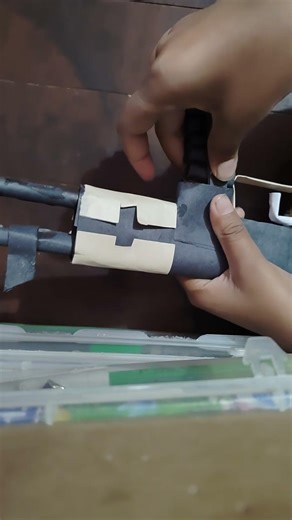 Origami AK-47 gun #ytshorts #homemadepapercraft #paperart #yt #artandcraft #ak47shorts #origamigun