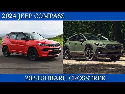 2024 Jeep Compass Vs. 2024 Subaru Crosstrek | Which Affordable SUV Is Superior?