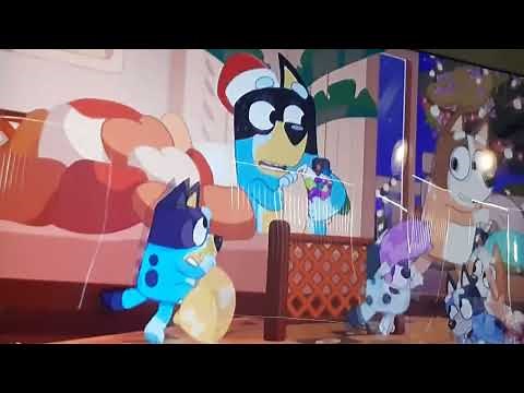 Bluey- verandah Santa ending scene