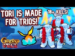 [GPO] TORI IS INSANE IN TRIOS! 25K+ TOTAL DAMAGE GAME!