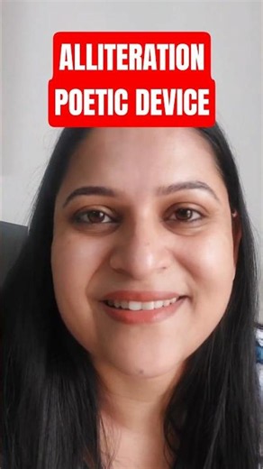Alliteration in a Minute | Ankita Mam #shorts #ytshorts #english #ankitamaamenglish #cbse #ncert