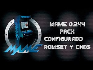 🔻⚠️ MAME 2022 ⚠️🔻 MAME 0.244 FULL ROMSET, CHDS, EXTRAS y SOFTWARE LIST ! PACK ya CONFIGURADO