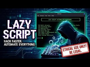 Automate EVERYTHING in Kali Linux? Lazy Script (lscript) Tutorial 2025 🛠️