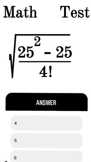 Math Test Challenge | How to Solve
