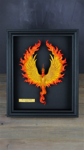 Painting my 3D printed Moltres! 🔥🐦‍🔥 I haven’t shared my Moltres by itself in a while, so I figured it was due! Moltres is my favorite of the three legendary bird trio from Kanto. I love fire-type pokemon. If you’d like to see my models and renditions of Articuno and Zapdos, be sure to check out my profile. I have lots of videos on them too! ❄️⚡️ And for those of you who love Pokemon, art and creatures — you’re in the right place! I share all of my new projects, behind the scenes and let my f