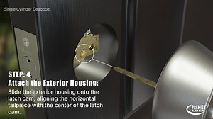 Premier Lock Stainless Steel Entry Door Lock Single Cylinder Deadbolt with 12 KW1 Keys (6-Pack, Keyed Alike) DB04-6