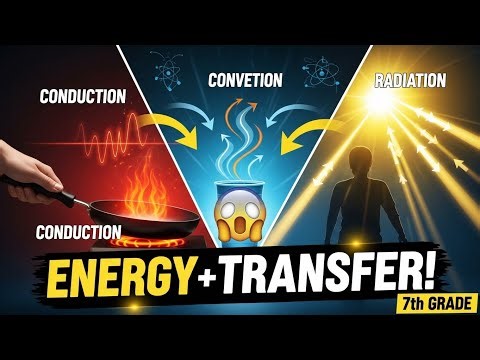 Energy Transfer Explained | 7th Grade Physics | How Energy Moves Made Easy