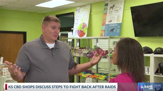 Kansas CBD shop owners fight back after KBI raids