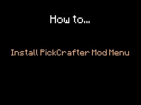 PickCrafter Mod Menu: How to Install