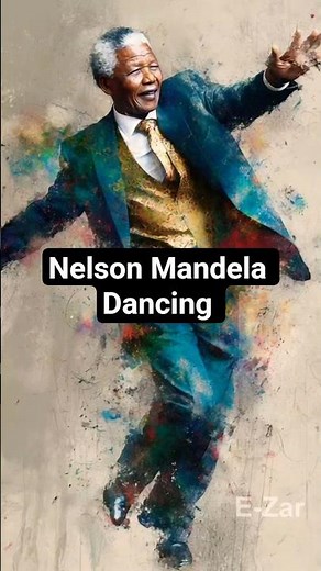 Nelson Mandela Dancing. #Mandela #Dancing
