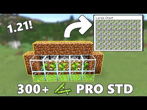 Einfachste Bambus Farm in Minecraft bauen | Schnelles & einfaches Tutorial