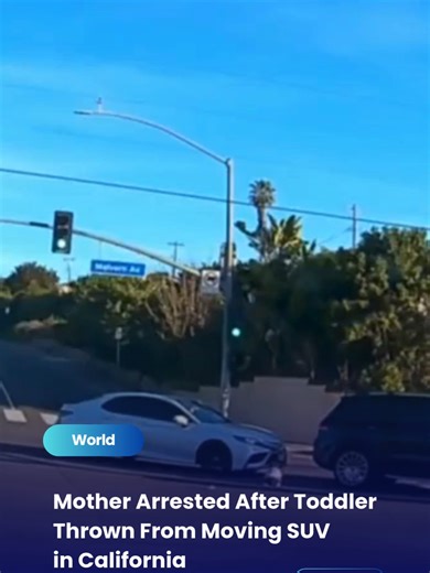30 Jan 2026: Shocking police-released footage shows a 19-month-old child falling from a moving SUV at an intersection in Fullerton, California. Authorities said the video, which went viral on social media, led to the arrest of the child’s mother, Jacqueline Hernandez, 35, on charges of felony child abuse. The toddler sustained injuries consistent with the fall and was taken to hospital, where police said the child is expected to make a full recovery. Fullerton Police released the video as part o