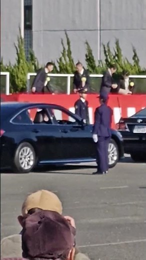 バックの仕方がカッコよすぎ、要人降車対応👮‍♀️【令和8年神奈川県警察年頭視閲式、神奈川県警察第一機動隊訓練場】👮🚨