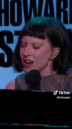 Lady Gaga's Magical Performance on The Howard Stern Show